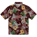 Texas A&M Aggies Hawaiian Shirt – Hibiscus Tiki Jungle