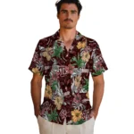 Texas A&M Aggies Hawaiian Shirt – Hibiscus Tiki Jungle