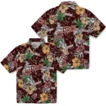 Texas A&M Aggies Hawaiian Shirt – Hibiscus Tiki Jungle