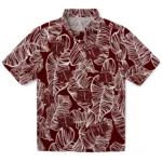 Texas A&M Aggies Hawaiian Shirt – Leaf Outline
