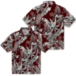 Texas A&M Aggies Hawaiian Shirt – Palm Leaves