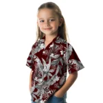 Texas A&M Aggies Hawaiian Shirt – Palm Leaves