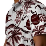 Texas A&M Aggies Hawaiian Shirt – Palm Sunset
