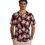 Texas A&M Aggies Hawaiian Shirt – Palm Tree Motif