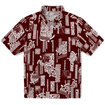 texas am aggies turtle lines maroon hawaiian shirts best selling