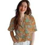 Texas Longhorns Hawaiian Shirt – Anthurium Overlay