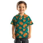 Texas Longhorns Hawaiian Shirt – Hibiscus and Palm Leaves