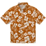 Texas Longhorns Hawaiian Shirt – Hibiscus Flower Design