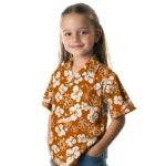 Texas Longhorns Hawaiian Shirt – Hibiscus Flower Design