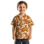 Texas Longhorns Hawaiian Shirt – Hibiscus Flower Design