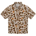 Texas Longhorns Hawaiian Shirt – Hibiscus Motif