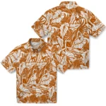 Texas Longhorns Hawaiian Shirt – Monstera Layer
