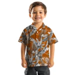 Texas Longhorns Hawaiian Shirt – Palm Leaves