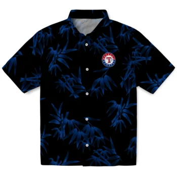 texas rangers bamboo branches blue black hawaiian shirts best selling