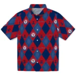 Texas Rangers Hawaiian Shirt – Golfing Plaid