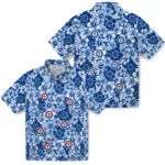 Texas Rangers Hawaiian Shirt – Hibiscus Blooms