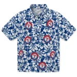 Texas Rangers Hawaiian Shirt – Hibiscus Motif
