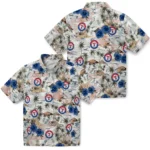 Texas Rangers Hawaiian Shirt – Hibiscus Seaside