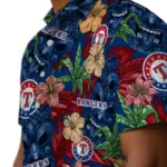 Texas Rangers Hawaiian Shirt – Hibiscus Tiki Jungle