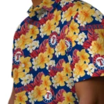 Texas Rangers Hawaiian Shirt – Hibiscus Tropics
