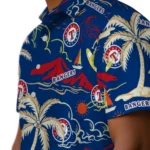 Texas Rangers Hawaiian Shirt – Palm Tree Island