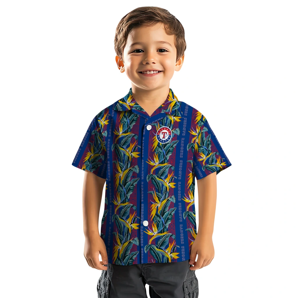 Texas Rangers Hawaiian Shirt - Paradise Vines texas rangers paradise vines blue hawaiian shirts top rated