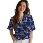 Texas Rangers Hawaiian Shirt – Simpsons Christmas