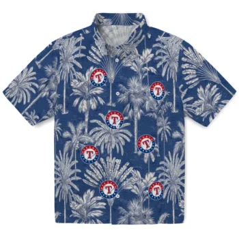 texas rangers palm shadows blue hawaiian shirts best selling