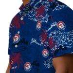 Texas Rangers Hawaiian Shirt – Wave Palm