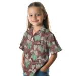 Texas State Bobcats Hawaiian Shirt – Anthurium Overlay