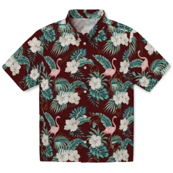 texas state bobcats flamingo palms maroon hawaiian shirts best selling