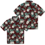 Texas State Bobcats Hawaiian Shirt – Flamingo and Hibiscus