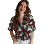 Texas State Bobcats Hawaiian Shirt – Flamingo and Hibiscus