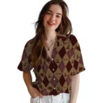 Texas State Bobcats Hawaiian Shirt – Golfing Plaid