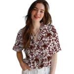 Texas State Bobcats Hawaiian Shirt – Hibiscus Motif