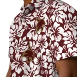 Texas State Bobcats Hawaiian Shirt – Hibiscus Motif