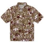 Texas State Bobcats Hawaiian Shirt – Hibiscus Overlay