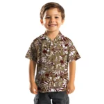 Texas State Bobcats Hawaiian Shirt – Hibiscus Overlay