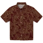 Texas State Bobcats Hawaiian Shirt – Leaf Outline