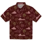 Texas State Bobcats Hawaiian Shirt – Palm And Clouds