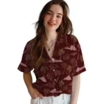 Texas State Bobcats Hawaiian Shirt – Palm And Clouds