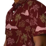 Texas State Bobcats Hawaiian Shirt – Palm And Clouds