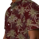 Texas State Bobcats Hawaiian Shirt – Palm Tree Motif