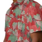 Texas Tech Red Raiders Hawaiian Shirt – Anthurium Overlay