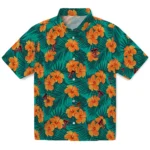 Texas Tech Red Raiders Hawaiian Shirt – Hibiscus and Palm Leaves