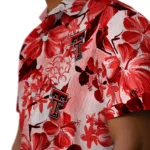 Texas Tech Red Raiders Hawaiian Shirt – Hibiscus Arrangement