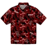 Texas Tech Red Raiders Hawaiian Shirt – Hibiscus Exotic