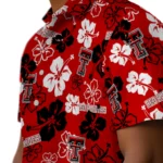 Texas Tech Red Raiders Hawaiian Shirt – Hibiscus Flower Design