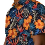 Texas Tech Red Raiders Hawaiian Shirt – Hibiscus Foliage