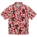 Texas Tech Red Raiders Hawaiian Shirt – Hibiscus Motif